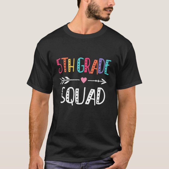 Camiseta Quinto Grau Professor Seta-Cuta 5 Grau Quadrado Te (Frente)