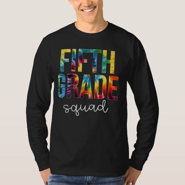 Camiseta Quinto Grau Quadrado Colar De Volta À Escola Para  (Frente)