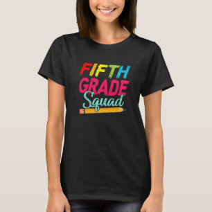 Camiseta Quinto Grau Quadrado Primeiro Dia Da Escola De Vol