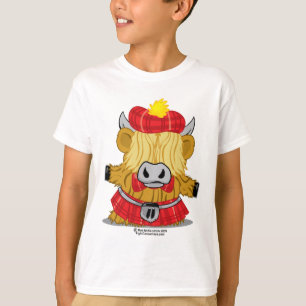 Camiseta Quinto Vermelho de Vaca da Highland