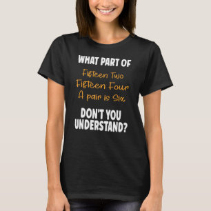 Camiseta Quinze Dois Quinze Quatro Um Par Seis Críticos