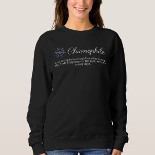 Camiseta Quionófilo Uma Pessoa Que Ama o Tempo Frio 1