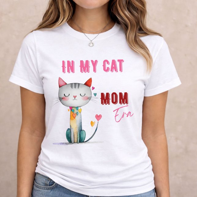 Camiseta Quirky Cat Mom Gift (Cat mom gift
)