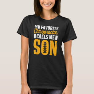 Camiseta Quiroprático Me Chama De Filho Assistente De Quiro