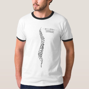 Camiseta Quiropraxia Geometric Spine