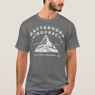 Camiseta Quiropraxia Matterhorn vintage