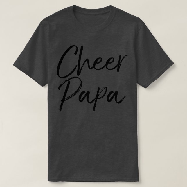Camiseta Quitação de Cheerhead do Papa Cheerhead (Frente do Design)