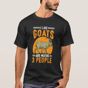 Camiseta Quitação De Goat Farmer Eu Gosto De Caprinos