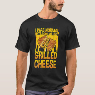 Camiseta Quitação de Sanduíche Gelado de Queijo para Queijo
