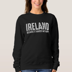 Camiseta Quitação irlandesa Viagem Patriótica Souvenir Prou