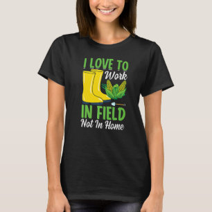 Camiseta Quitação Para Os Agricultores Do Trator Agrícola