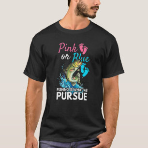 Camiseta Quitação Revelatória De Gênero Para A Pesca