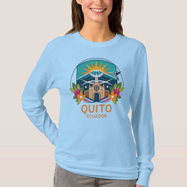 Camiseta Quito Equador América do Sul (Frente)