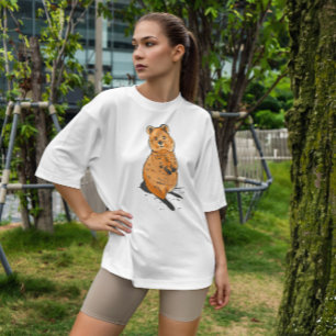 Camiseta Quokka - Realista Animal