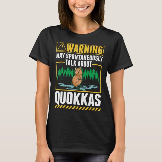 Camiseta Quokka Short tailed Kangaroo  1 (Frente)
