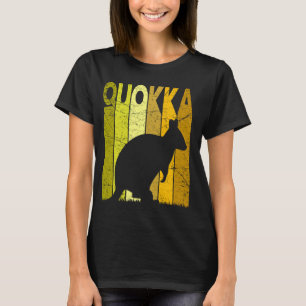 Camiseta Quokka Vintage - Retro Quokka Macr