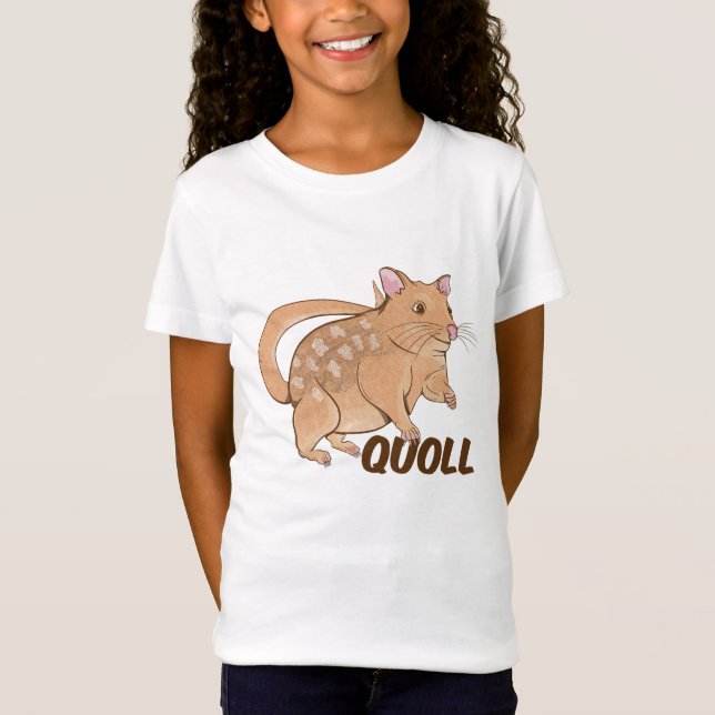 Camiseta Quoll Marsupial Australiano (Frente)
