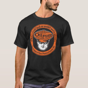Camiseta "Oilzum" - Cla de Sinalização de Motor d
