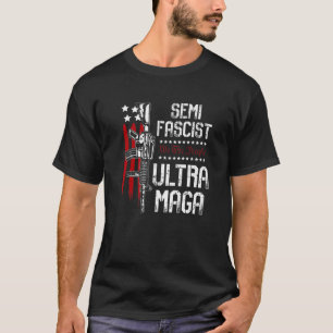 Camiseta Quota Semirfascista do Humor Político Ultra Maga B