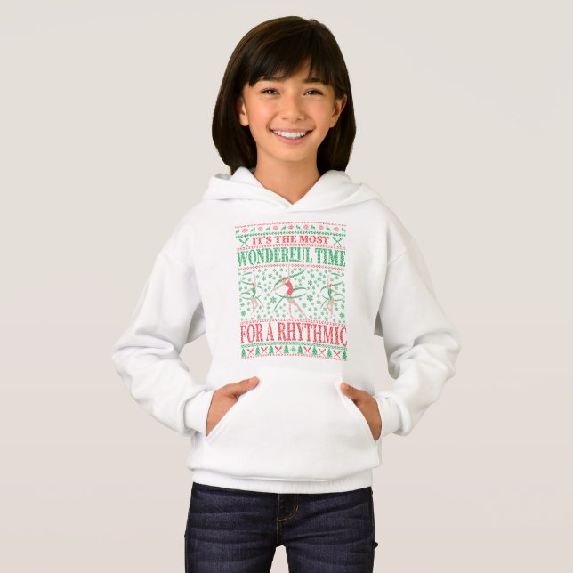 CAMISETA QUOTAS DE NATAL GIMNÁTICO - GYMNAST UGLY SWEATER (Frente Completa)