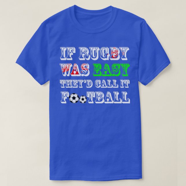 Camiseta Quote Engraçado Welsh Rugby (Frente do Design)