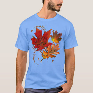 Camiseta Quote Feliz outono Vocês todos lindos Dia de Ação 