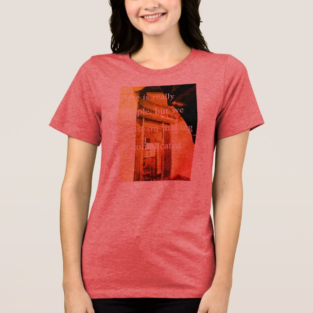 Camiseta quote Tシャツ (Frente)