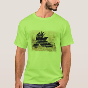 Camiseta Quoth do corvo de Edgar Allen do ponto de entrada