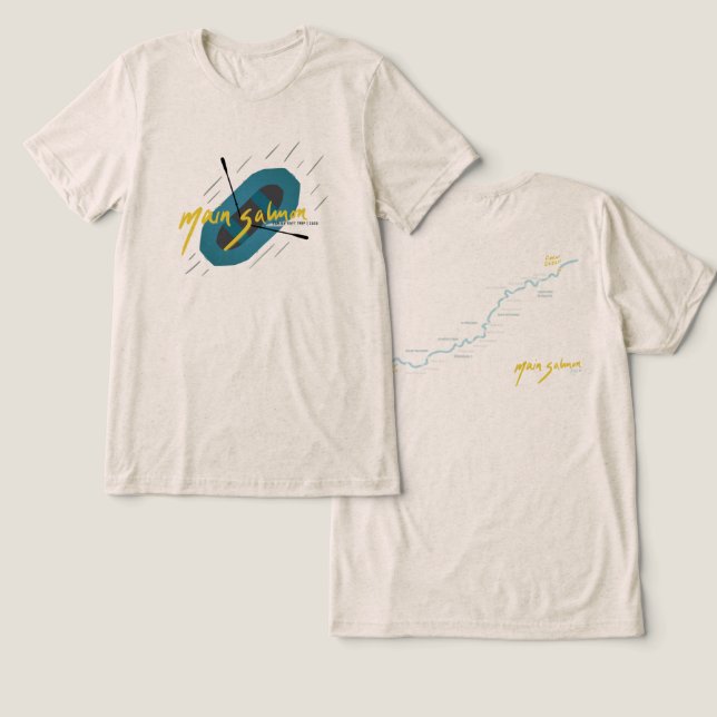 CAMISETA R (Design Frente e Verso)