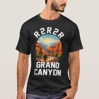 Camiseta R2R2R Grand Canyon National Park Run Hiking