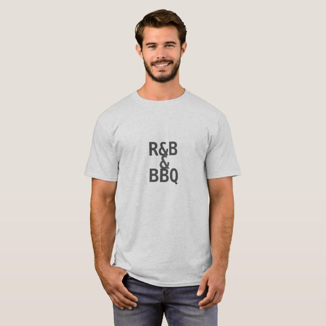 Camiseta R&B e CHURRASCO (Frente Completa)