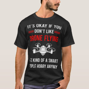 Camiseta R Drones voadores inteligentes do Pessoas