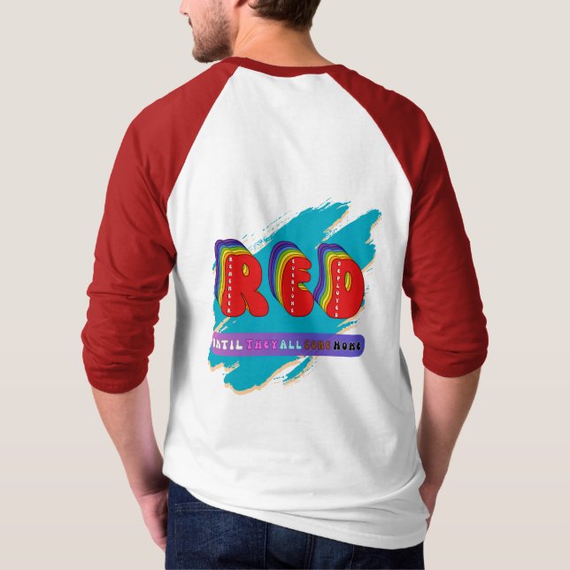 Camiseta R.E.D. Pride. T-Shirt (Verso)