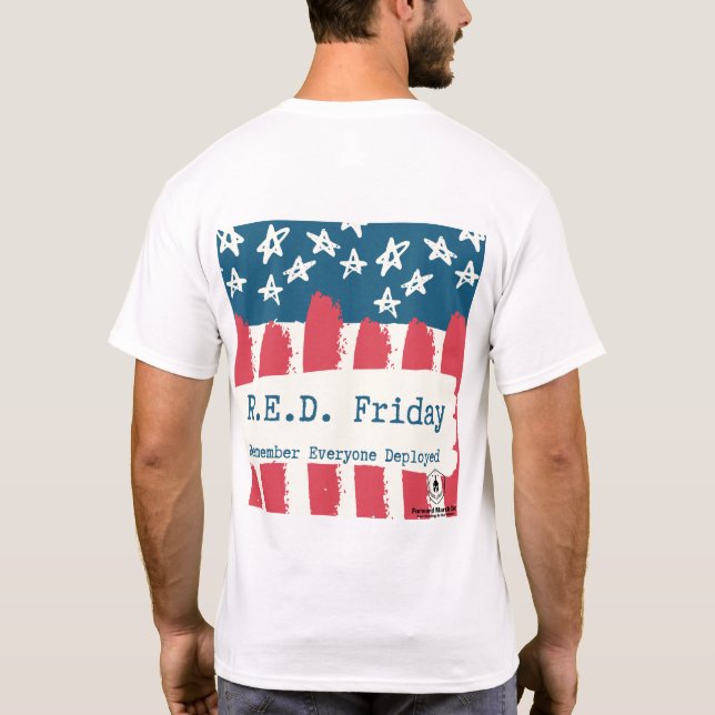 Camiseta R.E.D. Sexta-feira (Verso)