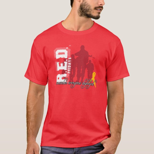 Camiseta R.E.D. Sextas-feiras (Frente)