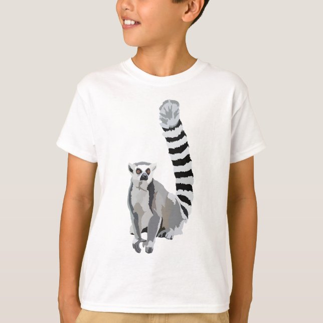 Camiseta R é para a luxúria de LemurRing (Frente)