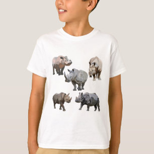 Camiseta R é para o Rhino