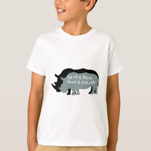Camiseta R é para o Rhino