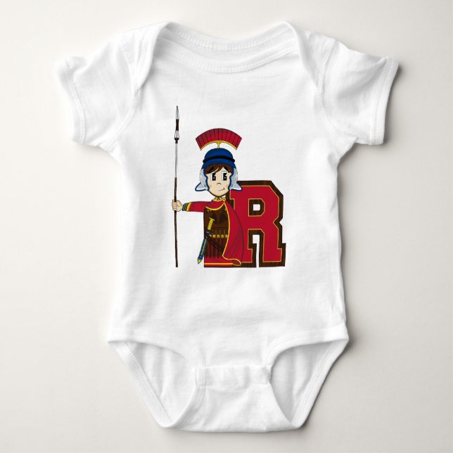 Camiseta R é para o soldado romano (Frente)