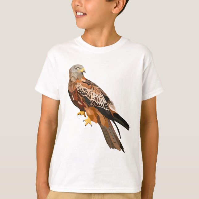 Camiseta R é para Red Kite (Frente)