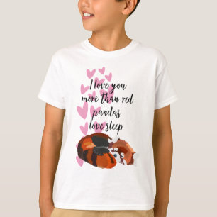 Camiseta R é para Red Panda