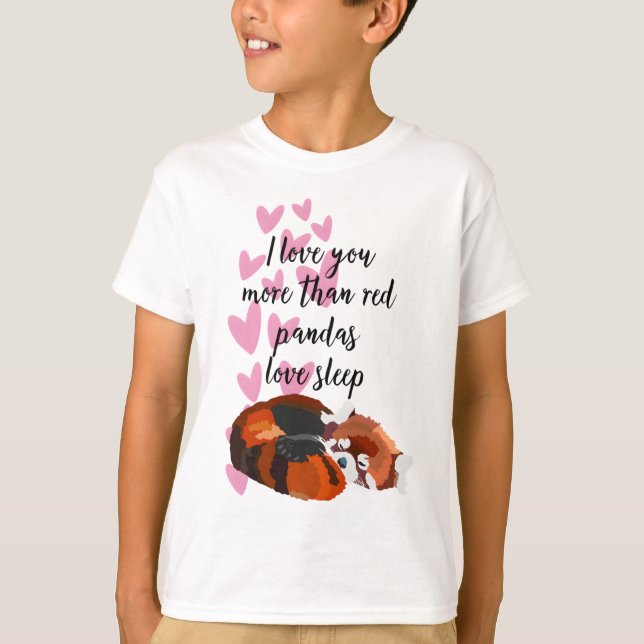 Camiseta R é para Red Panda (Frente)