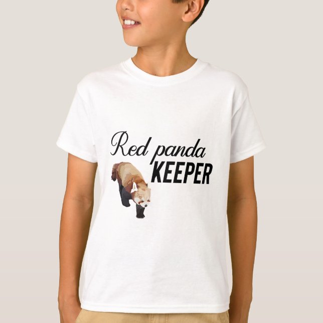 Camiseta R é para Red Panda Keeper (Frente)