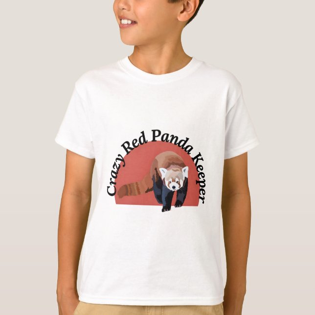 Camiseta R é para Red Panda Keeper (Frente)