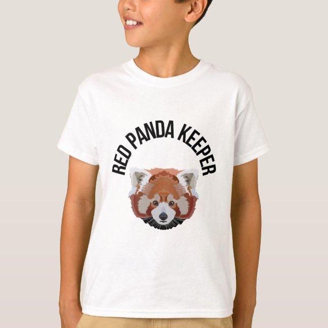 Camiseta R é para Red Panda Keeper (Frente)