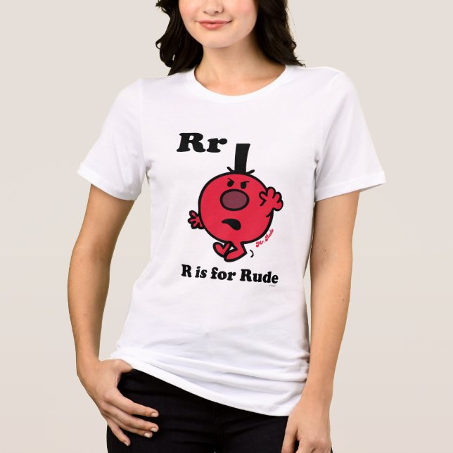 Camiseta R é para Rude (Frente)