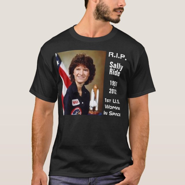 Camiseta R.I.P. Sally Ride Shirt (Frente)