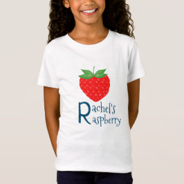 Camiseta R para sua Fruta inicial e framboesa