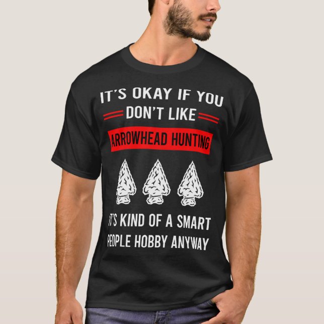 Camiseta R Pessoas Inteligentes - Pontas de Seta Caçando (Frente)