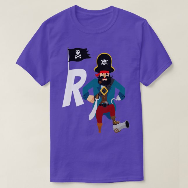 Camiseta R Pirate Code Python Data Science Coding Program (Frente do Design)
